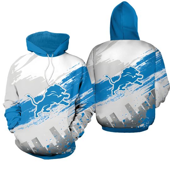 Detroit Lions Football Hoodie Joggers Sets, Detroit Football Hoodie, Lions Football Joggers