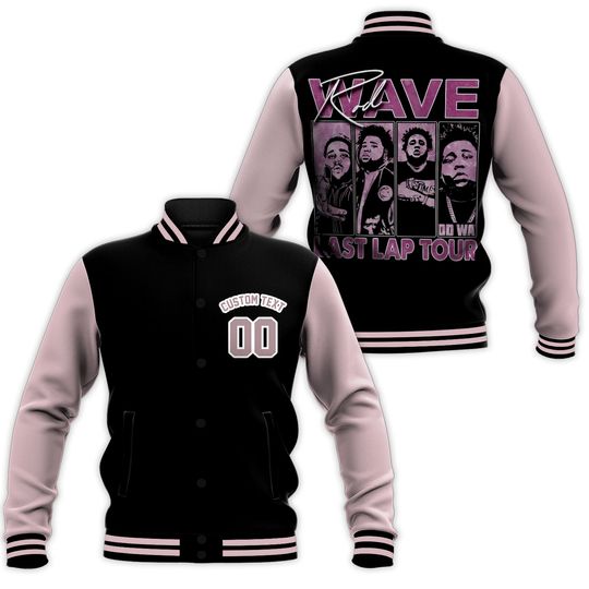 Rod Wave Last Lap Tour Orchid Unisex Jacket