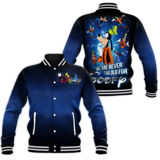 Disney Goofy Baseball Jacket