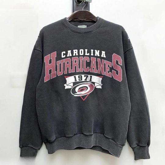 Vintage 90s Carolina Hurricanes Sweatshirt, Carolina Hurricanes Sweatshirt