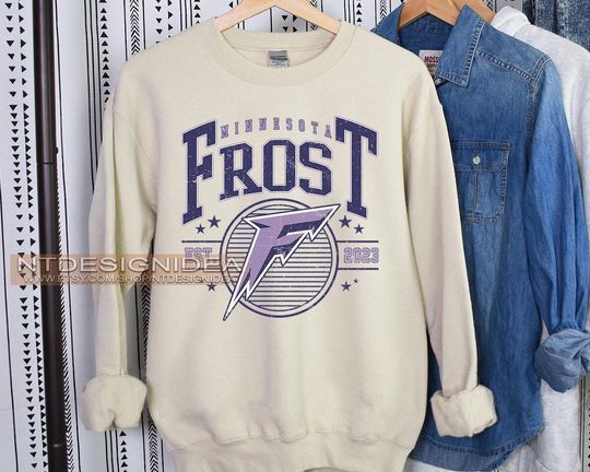 Discover Vintage Minnesota Frost Sweatshirt Crewneck, Vintage Frost Sweatshirt