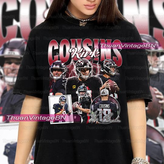 Vintage Kirk Cousins Shirt, Atlanta Football Comfort Colors Shirt, Atlanta Football Tee, Kirk Cousins Tee, Game day shirt