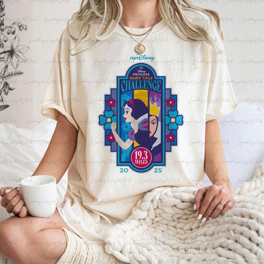 Snow White Running 2025 Shirt, Princess Half Marathon Shirt, Snow White Marathon Weekend Shirt, WDW Besties Race Shirt