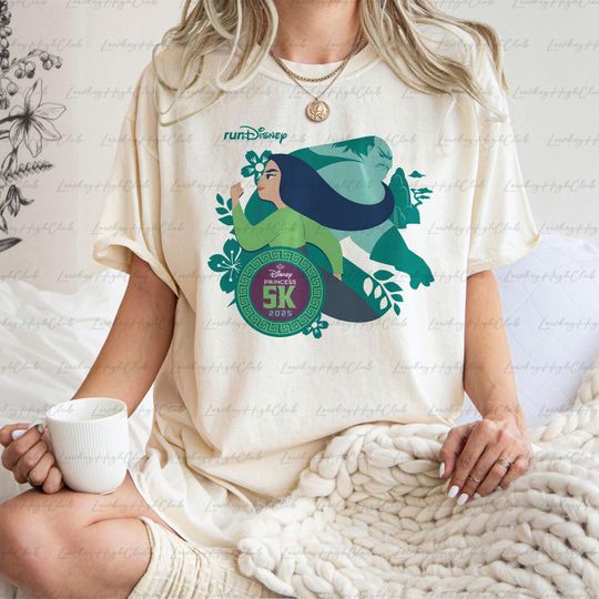 Mulan Warrior Princess Running Shirt, Princess Half Marathon Shirt, Mulan Run Weekend Shirt, WDW Besties Race Shirt, Mulan Marathon Shirt