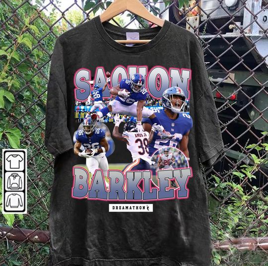 Sterling Shepard Saquon Barkley T-Shirt, Saquon Barkley Dreams T-Shirt