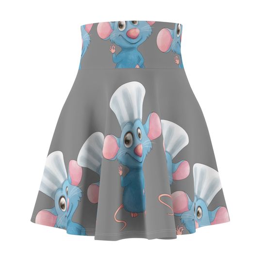 Remy the Rat Chef Wine and Dine women's running run skirt bounding