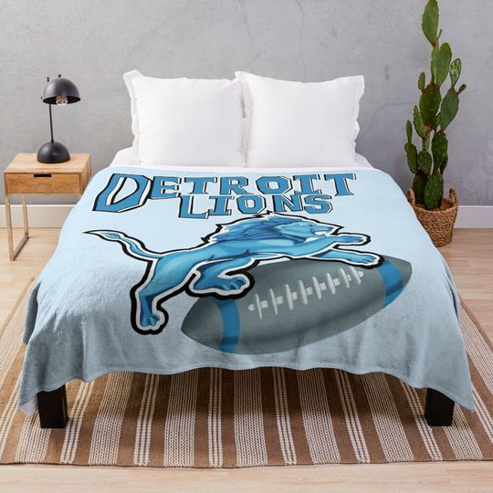 Detroit Lions Throw Blanket