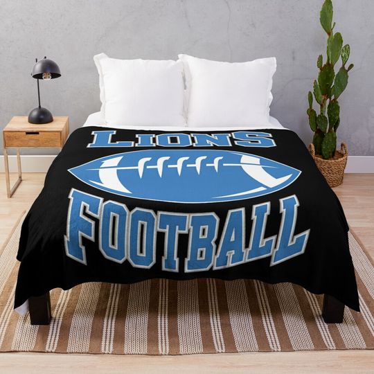 Art - Detroit Lions Throw Blanket
