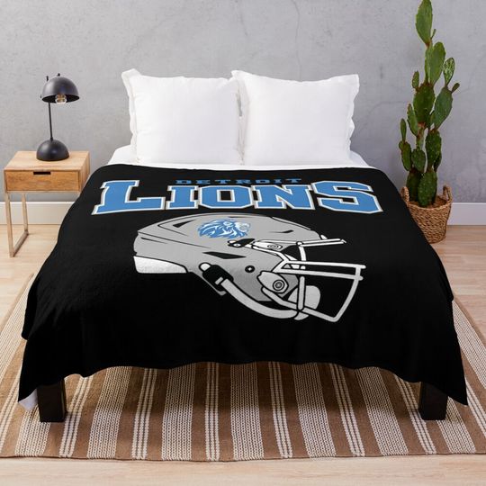 Art - Detroit Lions Throw Blanket