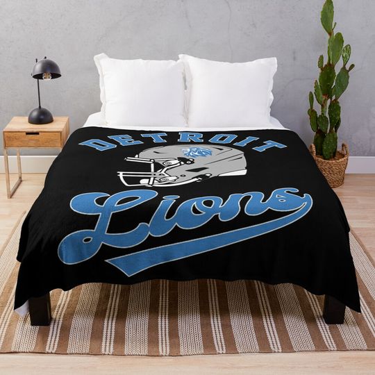 Art - Detroit Lions Throw Blanket