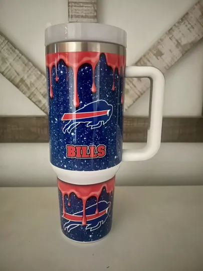 Buffalo Bills Football 40oz Tumbler