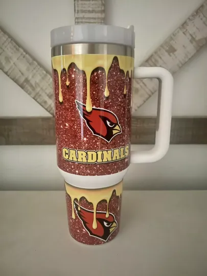 Arizonna Cardinals Football 40oz Tumbler