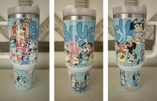 BlueyDad 40oz Tumbler