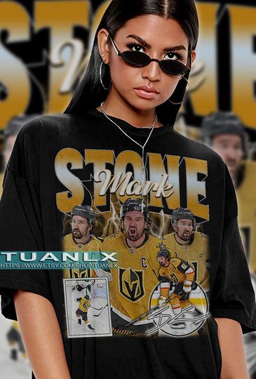 Mark Stone T-Shirt, Ice Hockey Championship Sport T-Shirt