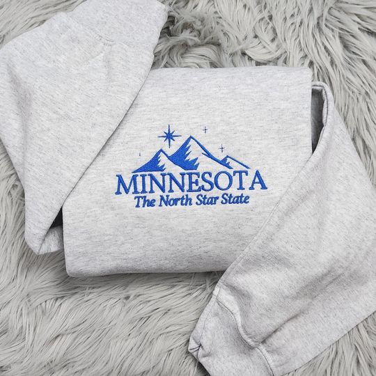 Minnesota Embroidered Sweatshirt