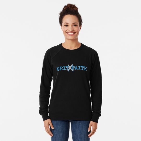 Grit X Faith Detroit Lions Lightweight Sweatshirt