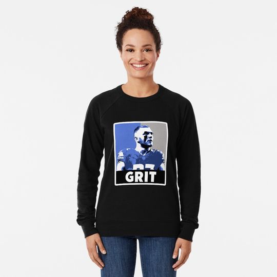Aidan Hutchinson Detroit GRIT  Lightweight Sweatshirt
