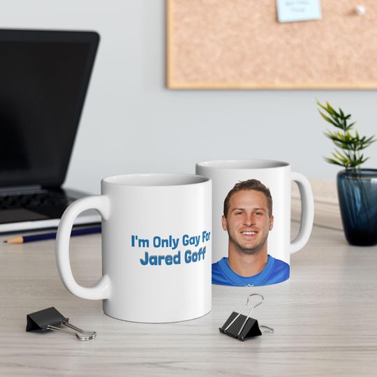 Funny Jared Goff Detroit Lions Mug - football Fan Humor