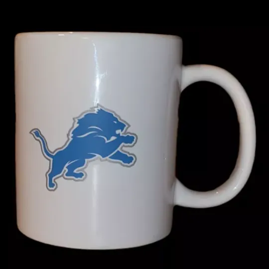 Detroit Lions coffee cup, coffee mugs, coffee cup, football