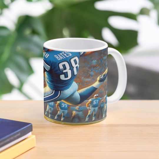 Detroit Lions Kicker Bates 38 Coffee Mug