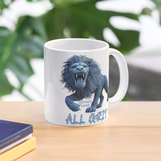 DETROIT LIONS ALL GRIT Coffee Mug