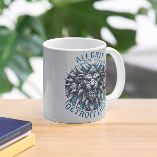 ALL GRIT DETROIT LIONS II Coffee Mug