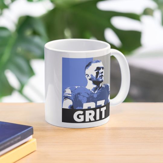 Aidan Hutchinson Detroit GRIT  Coffee Mug