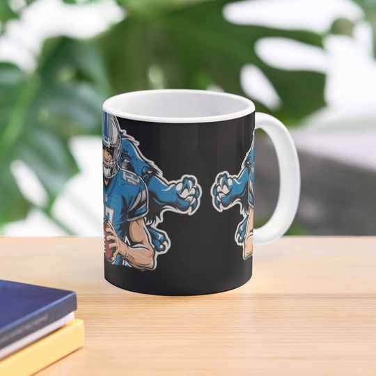 Detroit Lions Grit and Power Coffee Mug