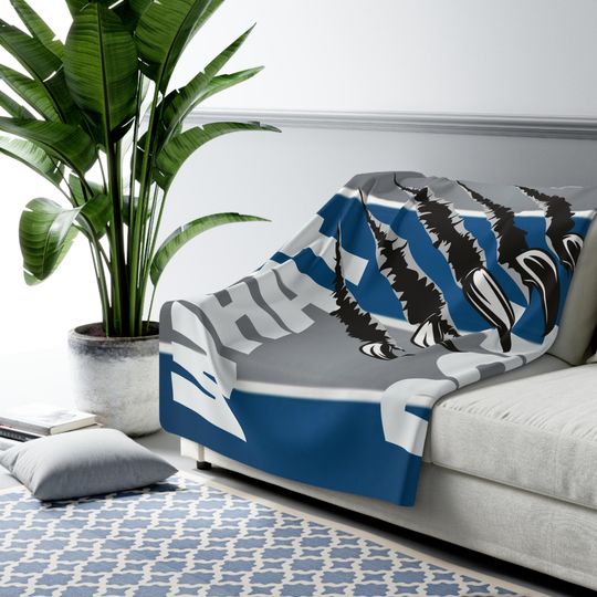 Your What Up Doe Sherpa Fleece  Blanket For Detroit Lions Sports Fan