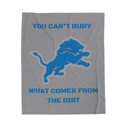 Detroit Lions Throw Blanket