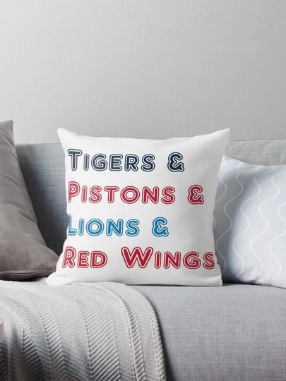 Detroit Pillow