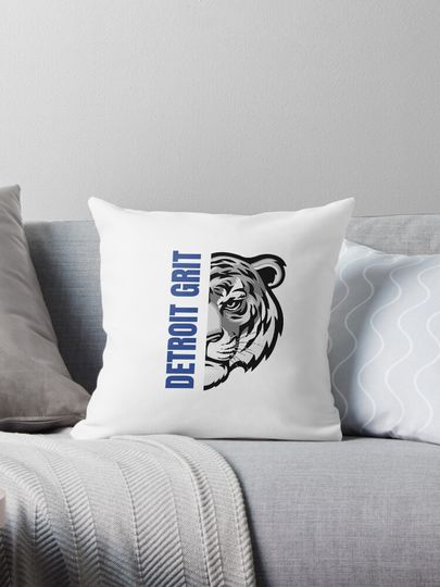 Detroit Lions Grit  Pillow