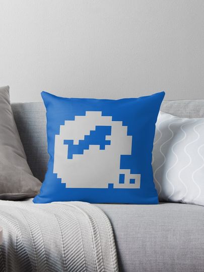8-Bit Detroit Pillow
