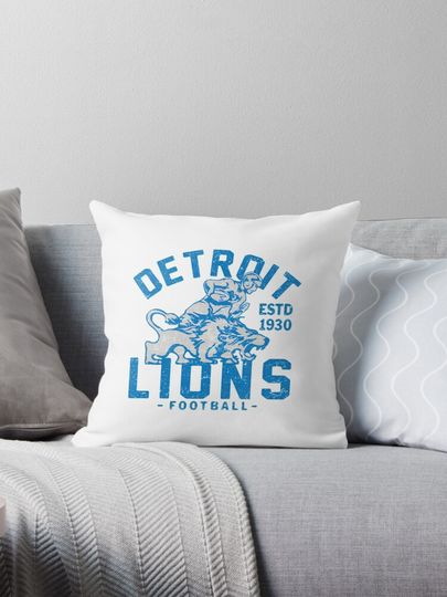Detroit Lions Pillow