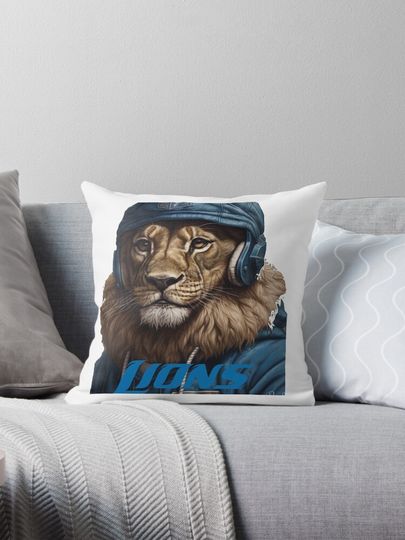Detroit Lions Pillow