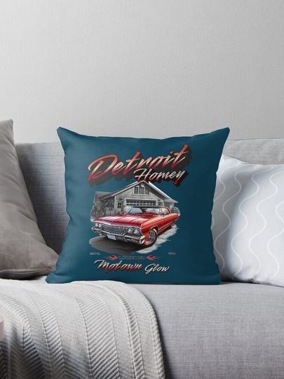 DETROIT HOMEY Pillow