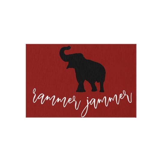 Rammer Jammer Doormat, Albm Crimson Tide, Roll Tide Doormat, Albm Game Day, Albm Football, Football Season, U of A Football
