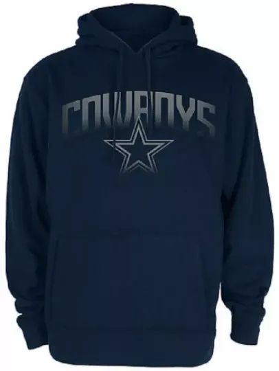 Dallas Cowboys Mens Blue Rescender Poly Hoodie (Large) REG $60. SALE $39.95