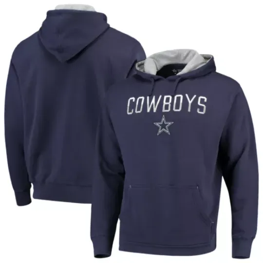 Dallas Cowboys Men's Pullover Hoodie " Chuck"  Navy 3X