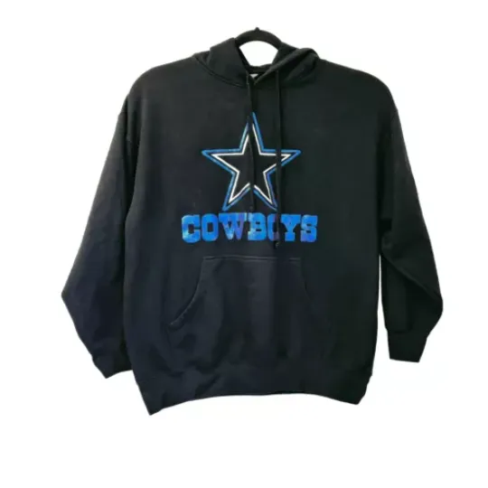 Dallas Cowboys Black Hoodie Mens Size 3X