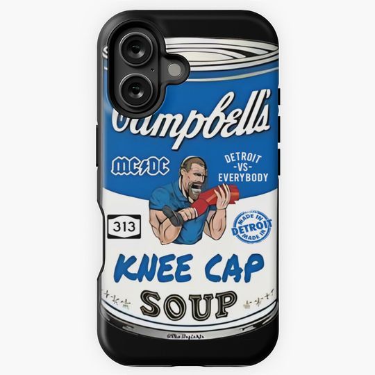 Detroit Lions Kneecap Soup iPhone Case