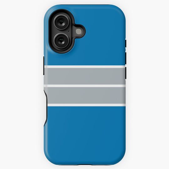 Detroit Lions Pattern iPhone Case