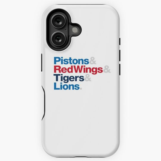 Detroit Sports Teams iPhone Case
