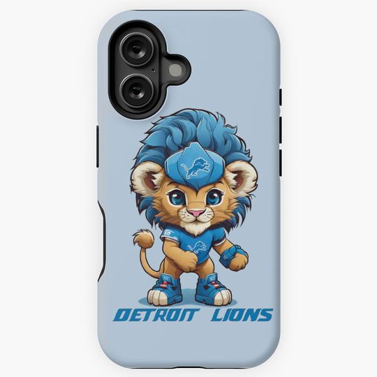 Detroit lions  iPhone Case