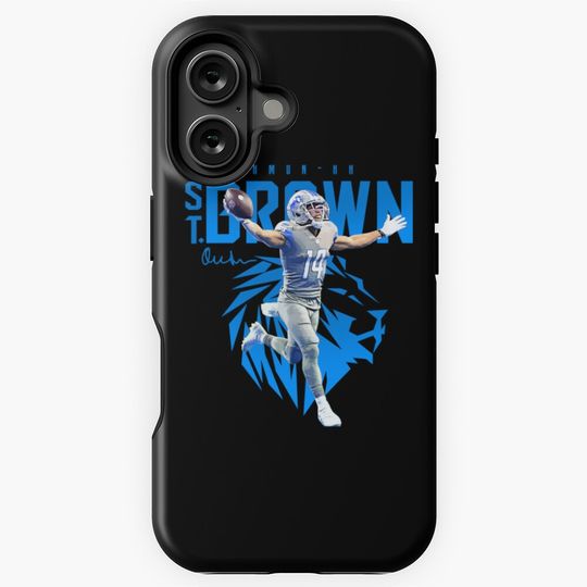 Amon Ra St Brown Detroit Lions Phone CaseAmon-Ra St. Brown Phone Case iPhone Case