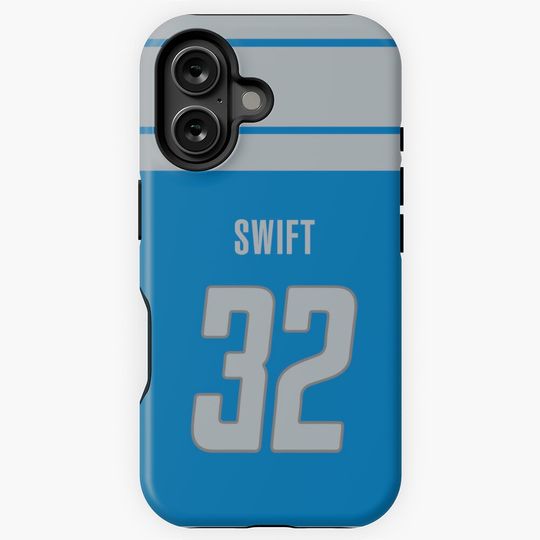 D'Andre Swift - Detroit Lions iPhone Case