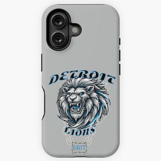 DETROIT LIONS - GRIT iPhone Case