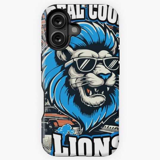 Detroit Lions Real Cool Design  iPhone Case