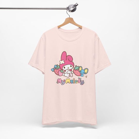 Cutecore My Melody Tee - Sanrio Jojifuku Kawaii Shirt - Pinkcore Shirt