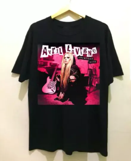Avril Lavigne Album Greatest Hits Adult Unisex T-Shirt